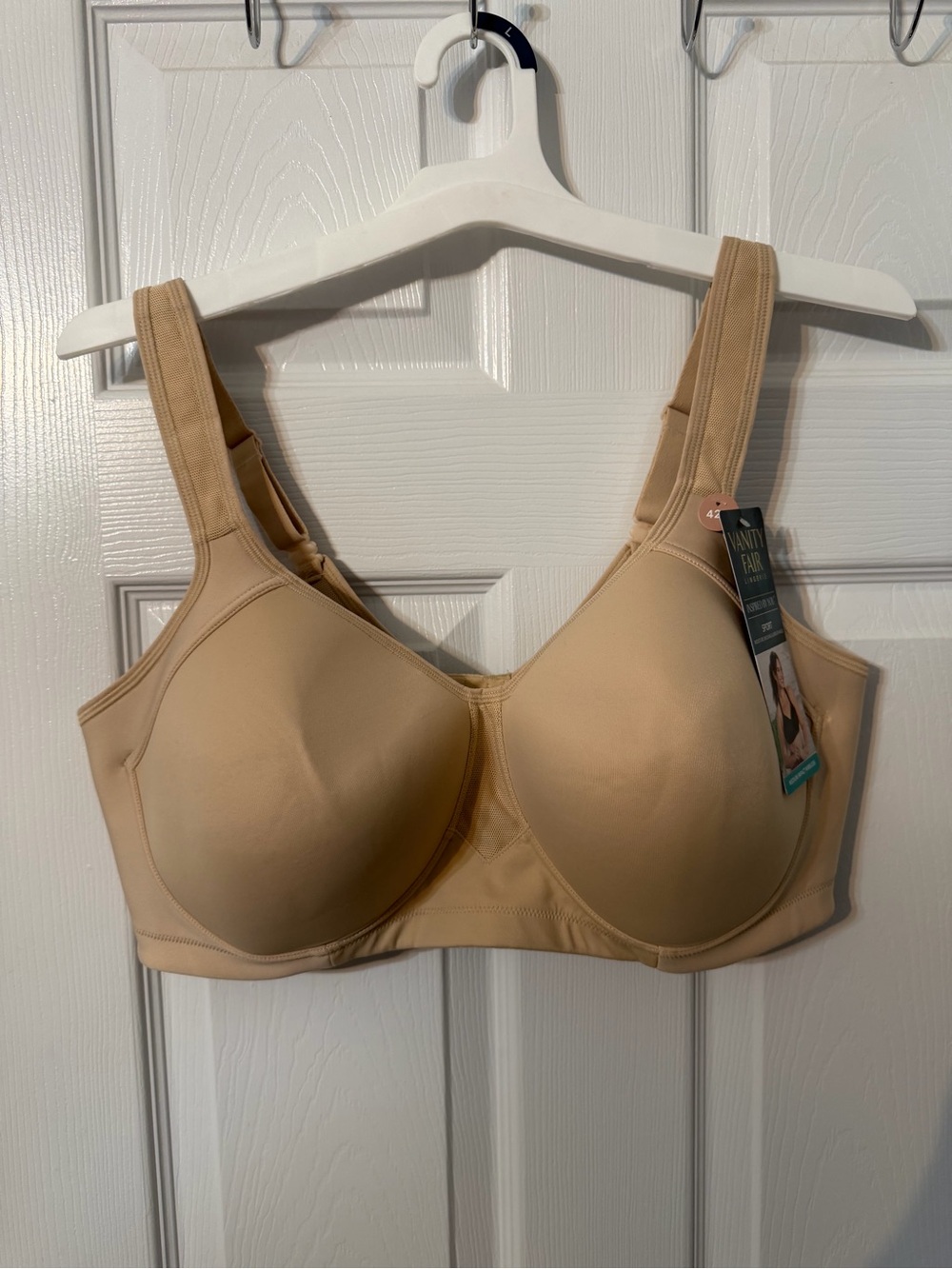 Vanity Fair Nude Full-Coverage Wireless Bra